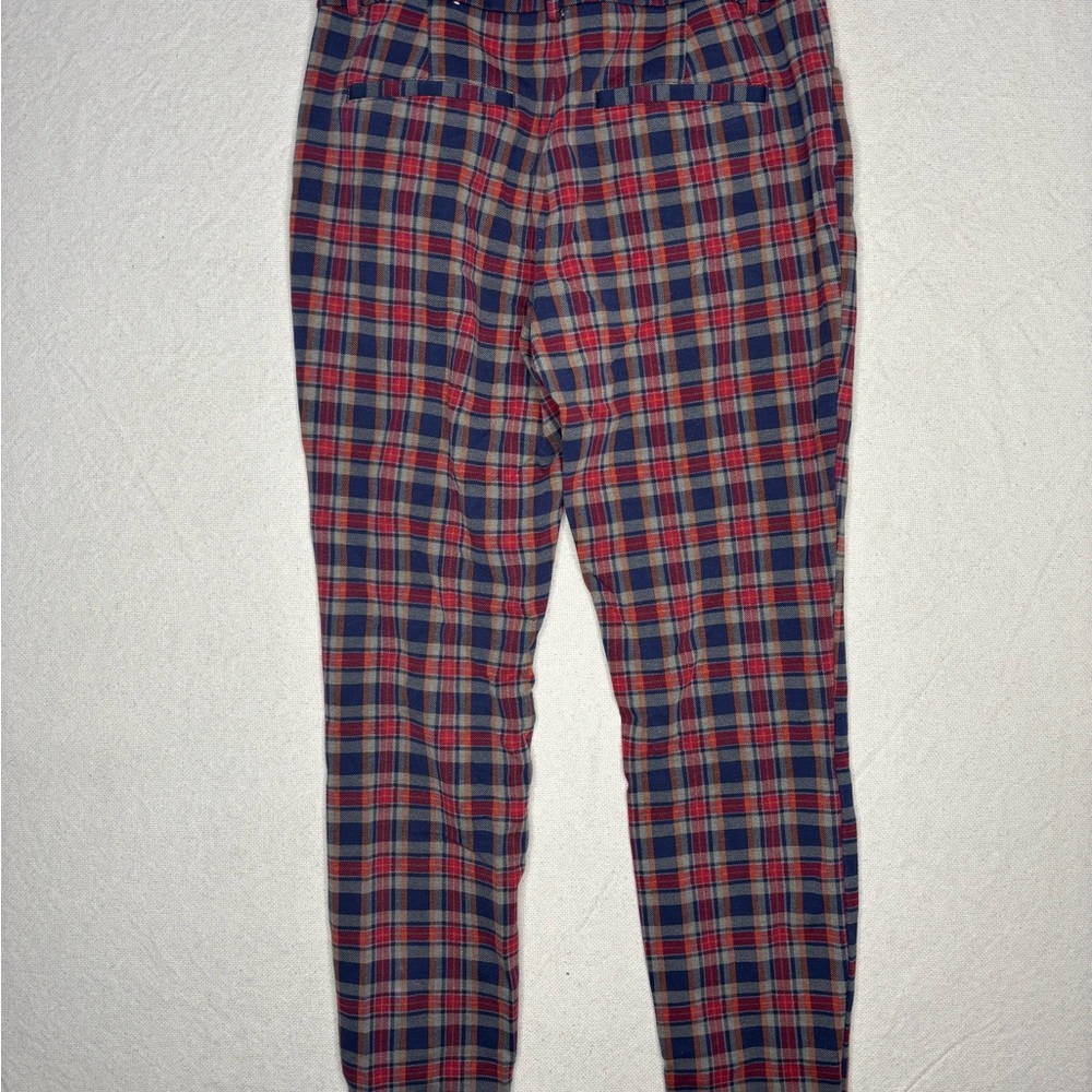 Express size 6R skinny mid rise plaid pants - Picture 4 of 5